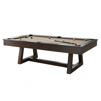 Pool Table Built for Tournament Play, 1-Inch Slate Bed, Solid Wood Frame, 88x44 Regulation Size