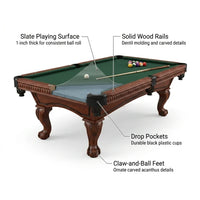 The Canton 8' Pool Table — How It Works